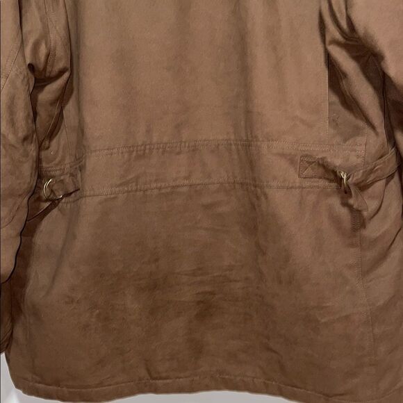 Classic Brown Pea Coat with Timeless Design - Picture 7 of 9